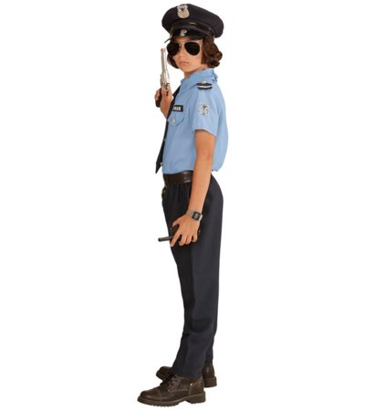 WIDMANN kostīms Police Officer, izmērs (116 cm / 4-5 gadi), 04025 