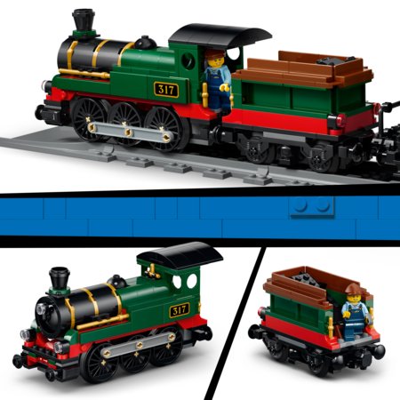 60511 LEGO® City Retro tvaika vilciens 