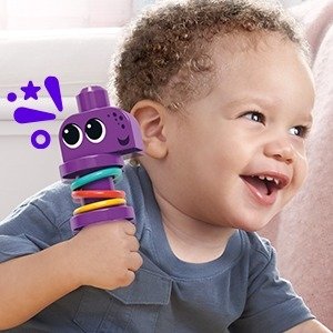 MEGA BLOKS Squeak n’ Chomp dino, HKN43 HKN43