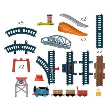 THOMAS & FRIENDS 3 in 1 trase ar motorizētu lokomotīvi HGX64 HGX64