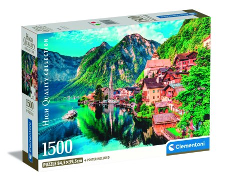 CLEMENTONI HQC puzle Hallstatt, 1500 pcs., 31714 
