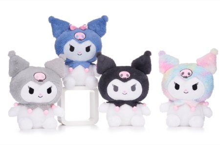 HELLO KITTY Kuromi plīša rotaļlieta, 24 cm, asort., 3277D 