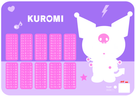 KUROMI laminēts galda paliktnis, A3, PO-A3X-4332-KUR-7055-LX 