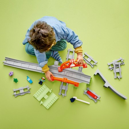 10426 LEGO® DUPLO® Town Vilcienu tilta un sliežu paplašinājuma maršruts 
