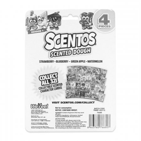 SCENTOS aromātiskā masa, 4gab., 76680 76680