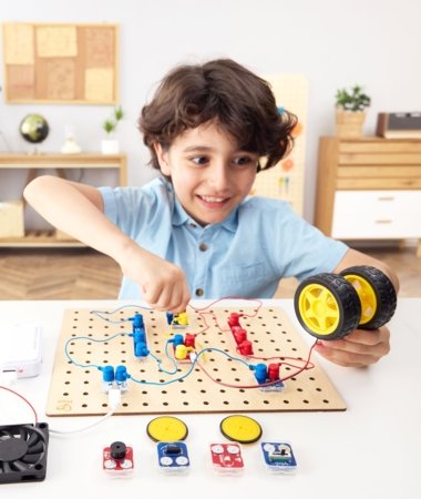 HAPE mācību elektrisko shēmu spēle, E5202A 