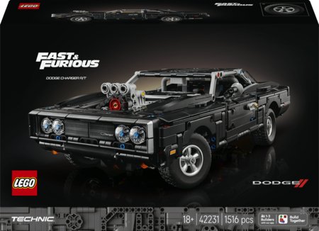 42231 LEGO® Technic Fast and Furious Dodge Charger R/T auto 