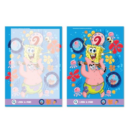 DODO burvju ūdens krāsojamā grāmata SpongeBob, 200642 
