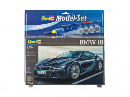 REVELL 1:24 saliekams modelis BMW i8, 67008 67008