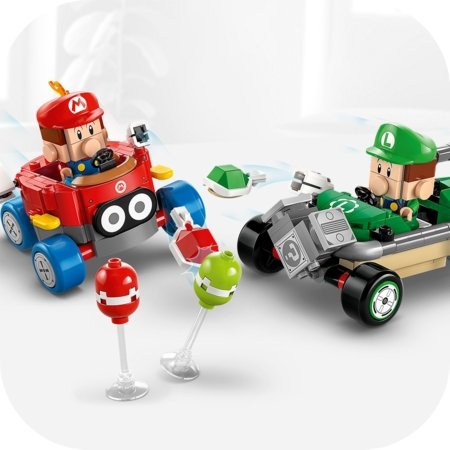 72034 LEGO® Super Mario Mario Kart™ – Baby Mario un Baby Luigi 