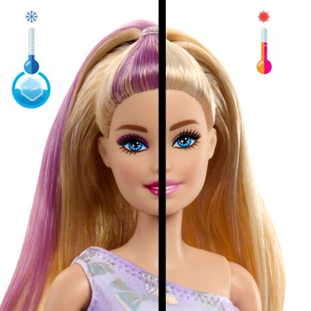 BARBIE Party Unboxed Reveal lelle ar gaišiem matiem, JFG70 