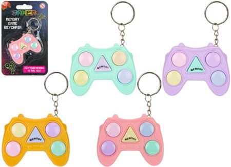 MEMORY GAME CONTROLLER atslēgu piekariņš, sort., 599126 