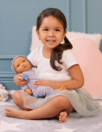 LULLABABY lelle ar pelēku tērpu, LBY7264Z 