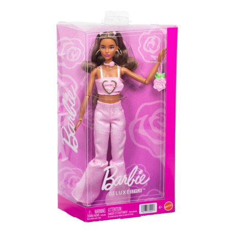 BARBIE Deluxe Fashionistas lelle rozā kostīmā, JJN72 