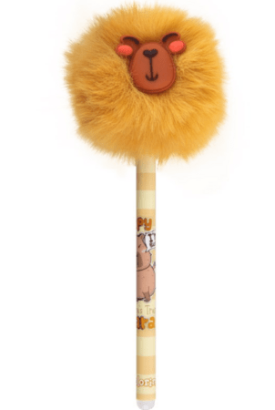 COLORINO dzēšama pūkaina lodīšu pildspalva Capybara, asort., 01867PTR 