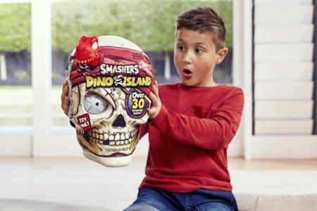 SMASHERS Dino Island Milzu skeletgalva, 7488 