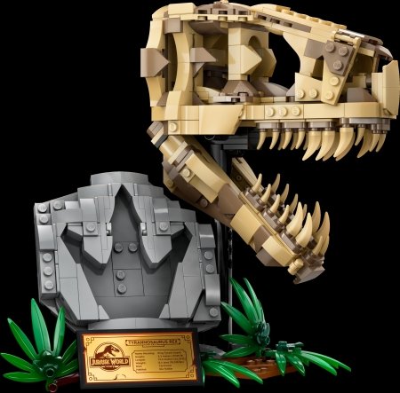 76964 LEGO® Jurassic World  Dinozauru Fosilijas: Tiranozaura Galvaskauss 