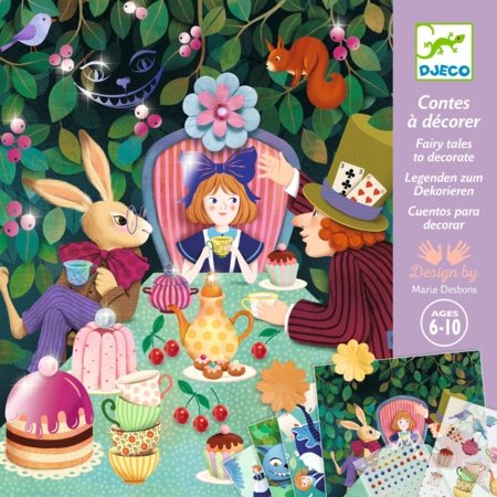 DJECO radošais komplekts In Wonderland, DJ09428