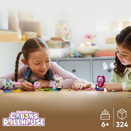11215 LEGO® Gabby’s Dollhouse No klucīšiem būvēti Gabby draugi kaķi 