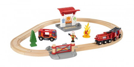 BRIO RAILWAY ugunzdzēsēji, 33815000 33815000