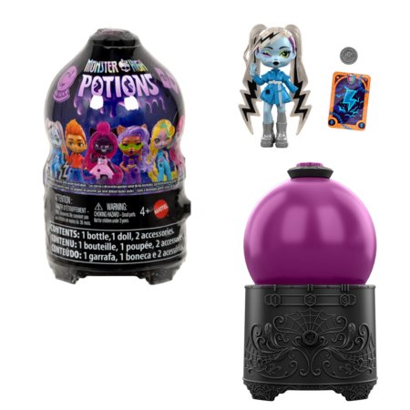 MONSTER HIGH Fright Sized Portions Asst – kristāla bumbu sērija, JCX99 