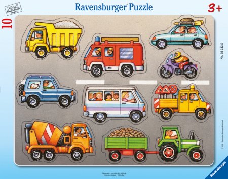 "RAVENSBURGER puzle ""Transportlīdzekļi"", 10 gab., 5232" 5232