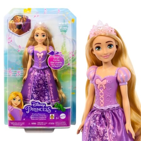 DISNEY PRINCESS dziedošā lelle Rapunzel, HPD41 HPD41