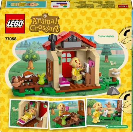77058 LEGO® Animal Crossing™ Goldie omulīgā māja 