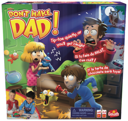 GOLIATH spēle Don't Wake Dad, 929898.006 