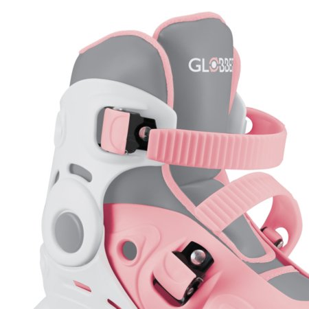 GLOBBER skrituļslidas Learning Skates 2 in 1, izmērs 30–33, pasteļrozā, 783-210 