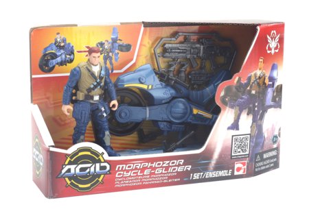 A.C.I.D. rotaļlietu komplekts MorphoZor Cycle-Glider, 535001 