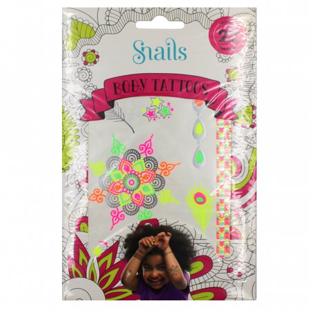 SNAILS tattoo set, Neon, 7965 7965