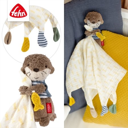 BABYFEHN Otter Theo muslin comforter otter, 47028 