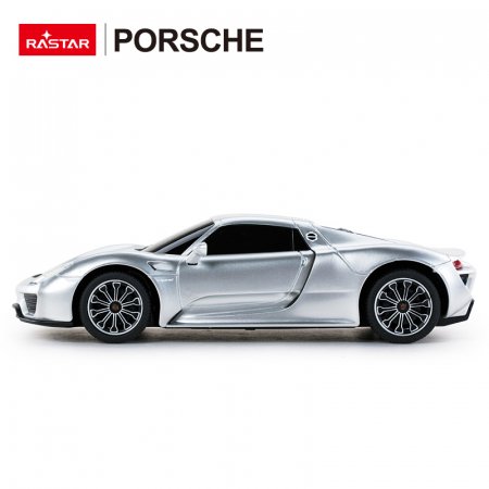 RASTAR rādiovadāms auto Porsche 1:24 918 Spyder, 71400 71400