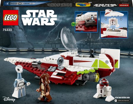 75333 LEGO® Star Wars™ Obi-Wan Kenobi džedu Starfighter™ 75333