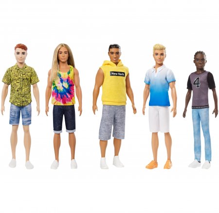 BARBIE Fashionistas lelle Kens, 3asst, DWK44 