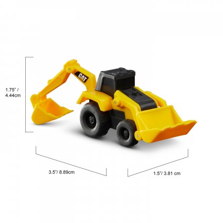 CAT  brīvriteņu transportlīdzeklis Little Machines, 2-pack dažādi, 82149 82149