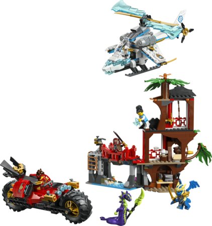 71857 LEGO® NINJAGO® Uzbrukums nindzju koka mājiņai 