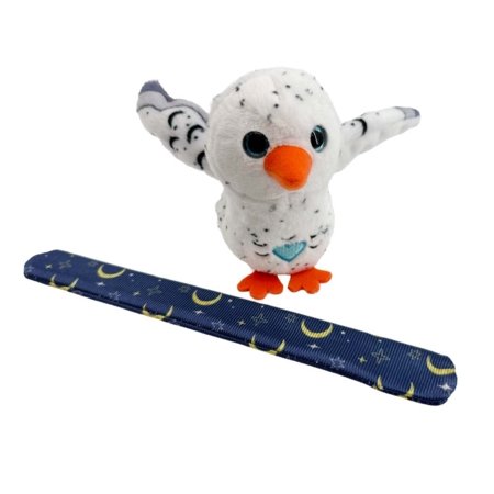 HAPPY YAPPERS interaktīva plīša rotaļlieta Baltā Pūce, 9402 