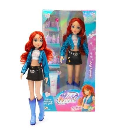 WINX lelle ar spīdumu grima piederumiem, sortiments., WNX75