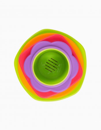 PLAYGRO bath toy Chewy Stack and Nest Cups, 187253 187253