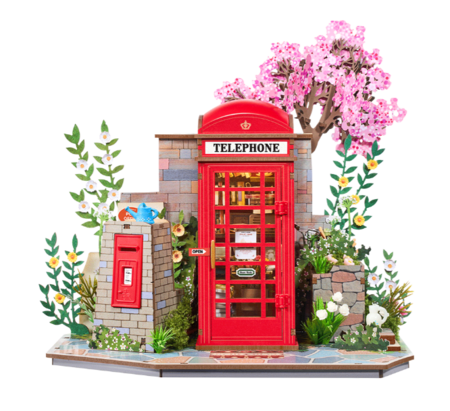 ROLIFE koka konstruktors Ziedu grāmatu kiosks, TGS05 