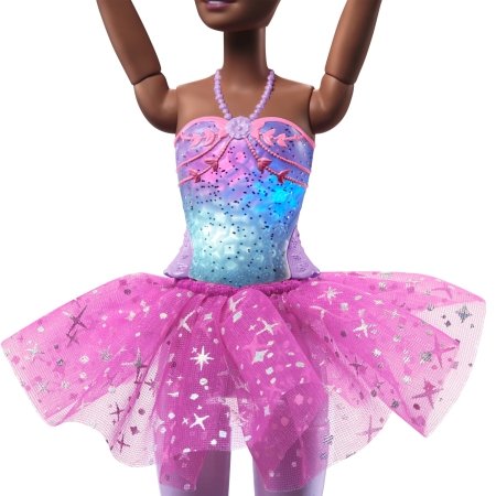 BARBIE Dreamtopia lelle - balerīna ar gaismiņām, HLC25 HLC25
