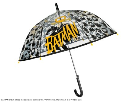 PERLETTI caurspīdīgs lietussargs Batman 45/8, 75077 