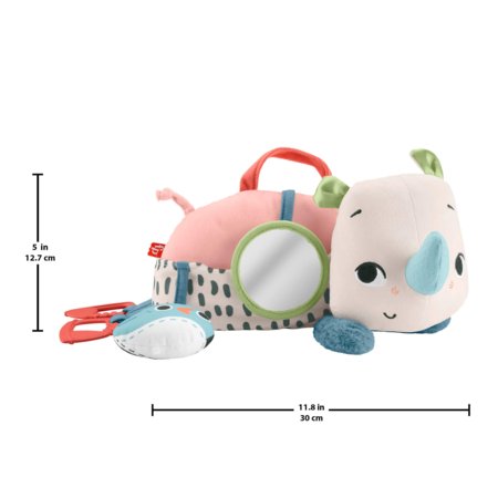 Fisher-Price plīša rotaļlieta Degunradzis, HYR55 