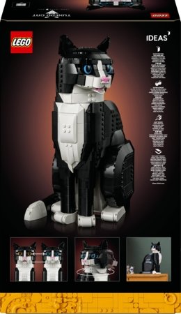 21349 LEGO® Ideas Melnbalts kaķis 