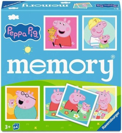 RAVENSBURGER memory® Peppa Pig kāršu spēle, 25086 8 