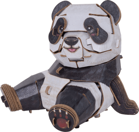 MAKEBUG 3D papīra puzle panda, MB-D-0041 