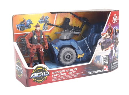 A.C.I.D. rotaļlietu komplekts MorphoZor Patrol Bot, 535003 