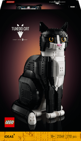 21349 LEGO® Ideas Melnbalts kaķis 